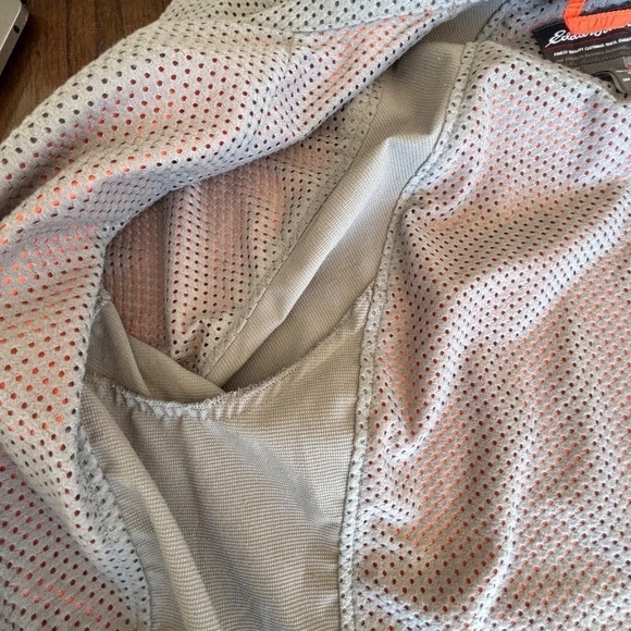 Eddie Bauer orange lightweight windbreaker size M - Picture 8 of 15